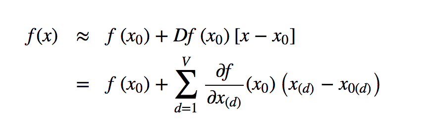 Equation for taylor series